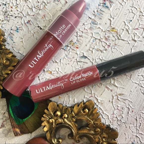 HP💄{ULTA BEAUTY} Matte Lip Crayon + Free Lipgloss - Picture 2 of 4